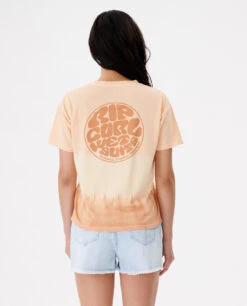 Ripcurl T-Shirt Coupe Relax Rip Curl Wettie Icon - Peach -Vêtements D'eau WETTIE ICON RELAXED TEE 0 269698 1