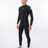 Combinaison Ripcurl Freelite 3/2 Zip Dos Flat Lock - Black