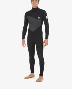 Combinaison Ripcurl Omega 4/3 Back Zip - Black