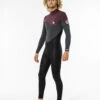 Combinaison Ripcurl Omega 4/3 Back Zip - Maroon