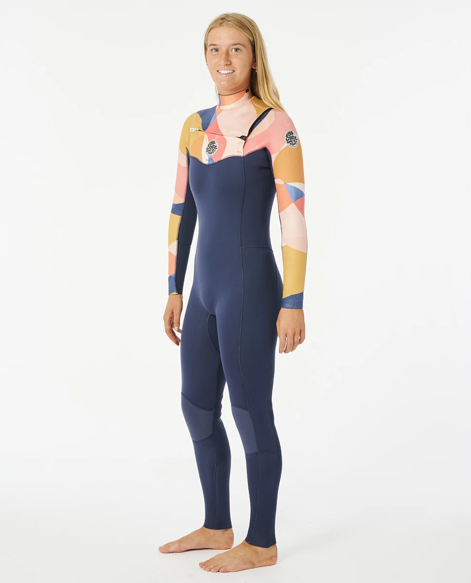 Combinaison Ripcurl DAWN PATROL 4/3 Chest Zip - Peach 2 Combinaison Ripcurl DAWN PATROL 4/3 Chest Zip - Peach – Image 2