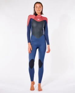 Combinaison Ripcurl OMEGA 4/3 Back Zip - Slate Rose