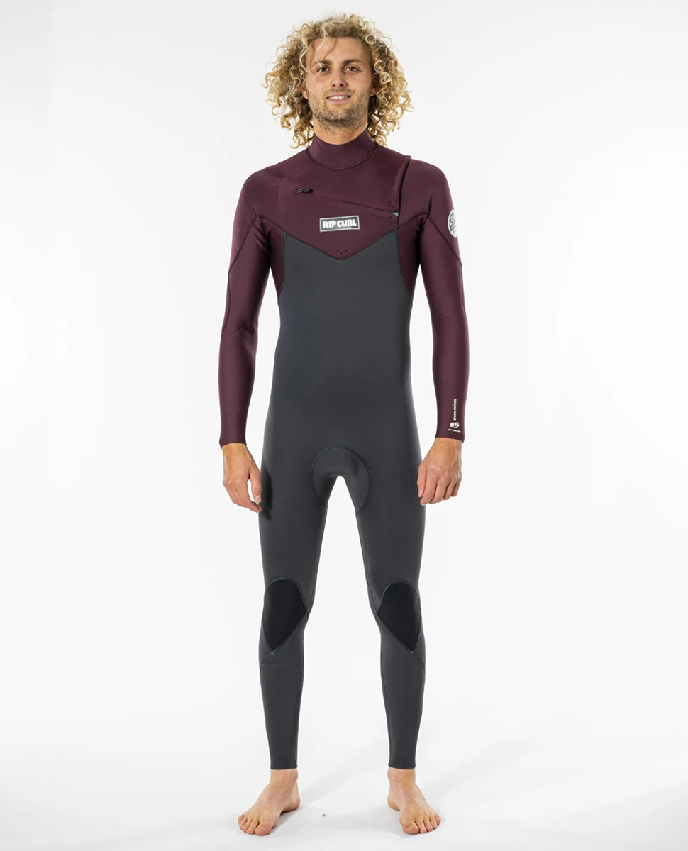 Combinaison Ripcurl DAWN PATROL 5/3 Chest Zip - Wine 2 Combinaison Ripcurl DAWN PATROL 5/3 Chest Zip - Wine – Image 2