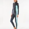 Combinaison Ripcurl DAWN PATROL 5/3 Chest Zip - Charcoal