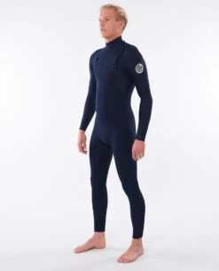 Combinaison Ripcurl DAWN PATROL Perf 4/3 Chest Zip - Navy
