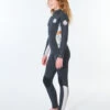 Combinaison Ripcurl Junior Dawn Patrol 4/3 Back Zip - Charcoal
