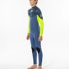 Combinaison Néoprène Ripcurl Dawn Patrol Junior 5/4 Chest Zip - Blue