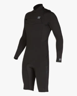 Shorty Billabong Manches Longues 2/2mm Absolute - Black