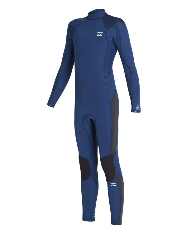 Combinaison Billabong Junior Furnace Absolute 3/2 Back Zip - Navy 1 Combinaison Billabong Junior Furnace Absolute 3/2 Back Zip - Navy