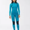 Combinaison Billabong Furnace Synergy 3/2 Chest Zip - BLUE LAGOON
