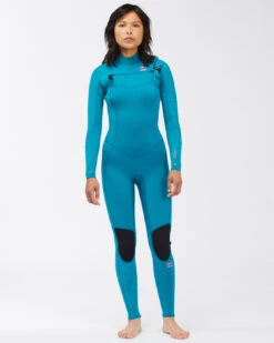 Combinaison Billabong Furnace Synergy 3/2 Chest Zip - BLUE LAGOON
