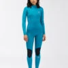 Combinaison Billabong Furnace Synergy 4/3 Back Zip - BLUE LAGOON