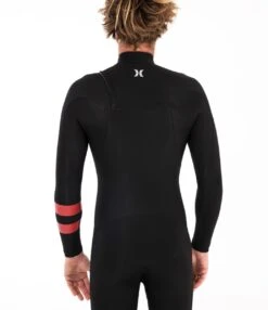 Combinaison Hurley ADVANTAGE 4/3 Chest Zip - Black -Vêtements D'eau cv1718 010 06