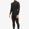 Combinaison Quiksilver 4/3mm Highline Zip Poitrine - Black