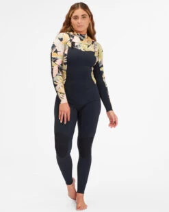 Combinaison Billabong Salty Dayz 4/3 Chest Zip - JUNGLE NIGHT