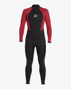 Combinaison Billabong 5/4mm Intruder Back Zip - Red